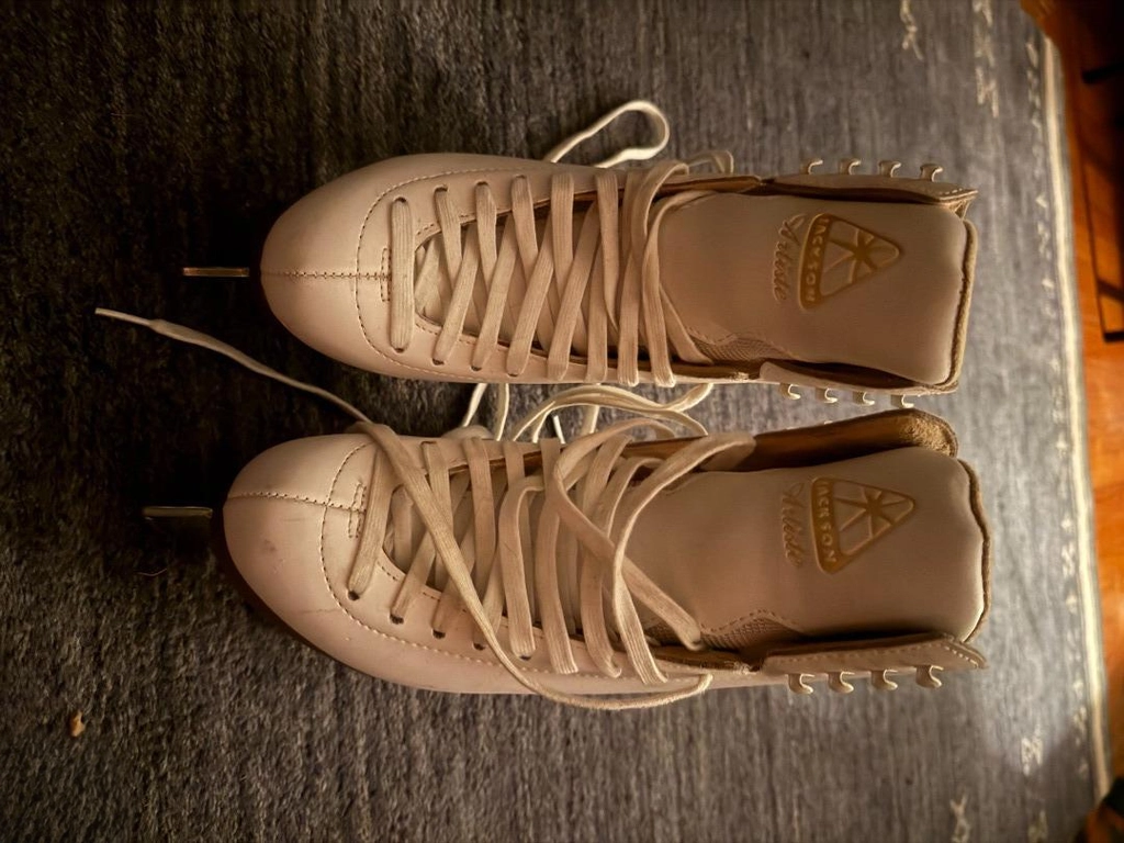 Lyzwy skórzane jak nowe - tylko $50! - 3