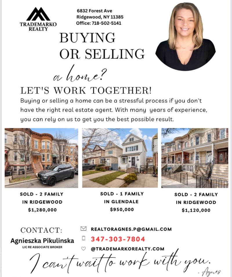 Professional assistance in buying and selling real estate in NY