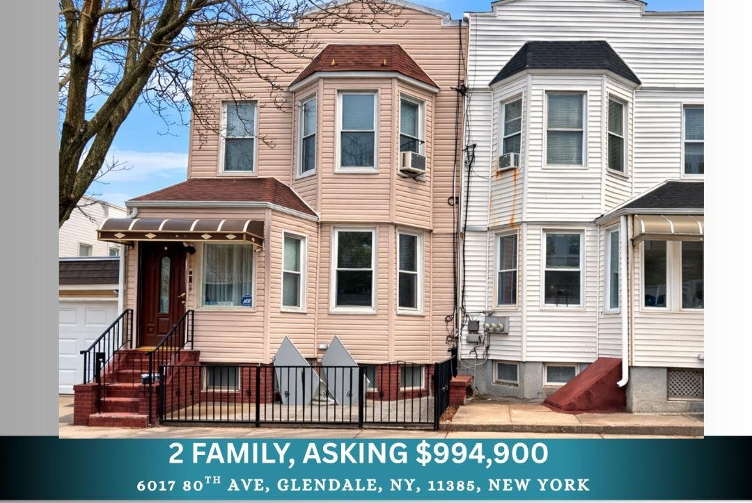 Dwurodzinny dom na sprzedaż w Glendale, Queens - 5 sypialni, 3 łazienki