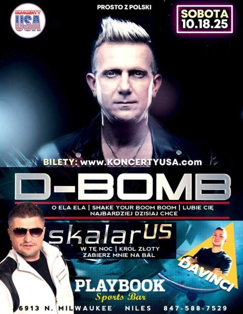D-BOMB – koncert w Chicago