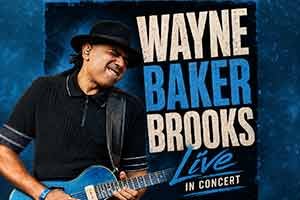 Wayne Baker Brooks in the Gateway Lounge