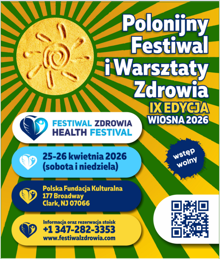 Polonijny Festiwal i Warsztaty Zdrowia - IX Edycja Wiosna 2026