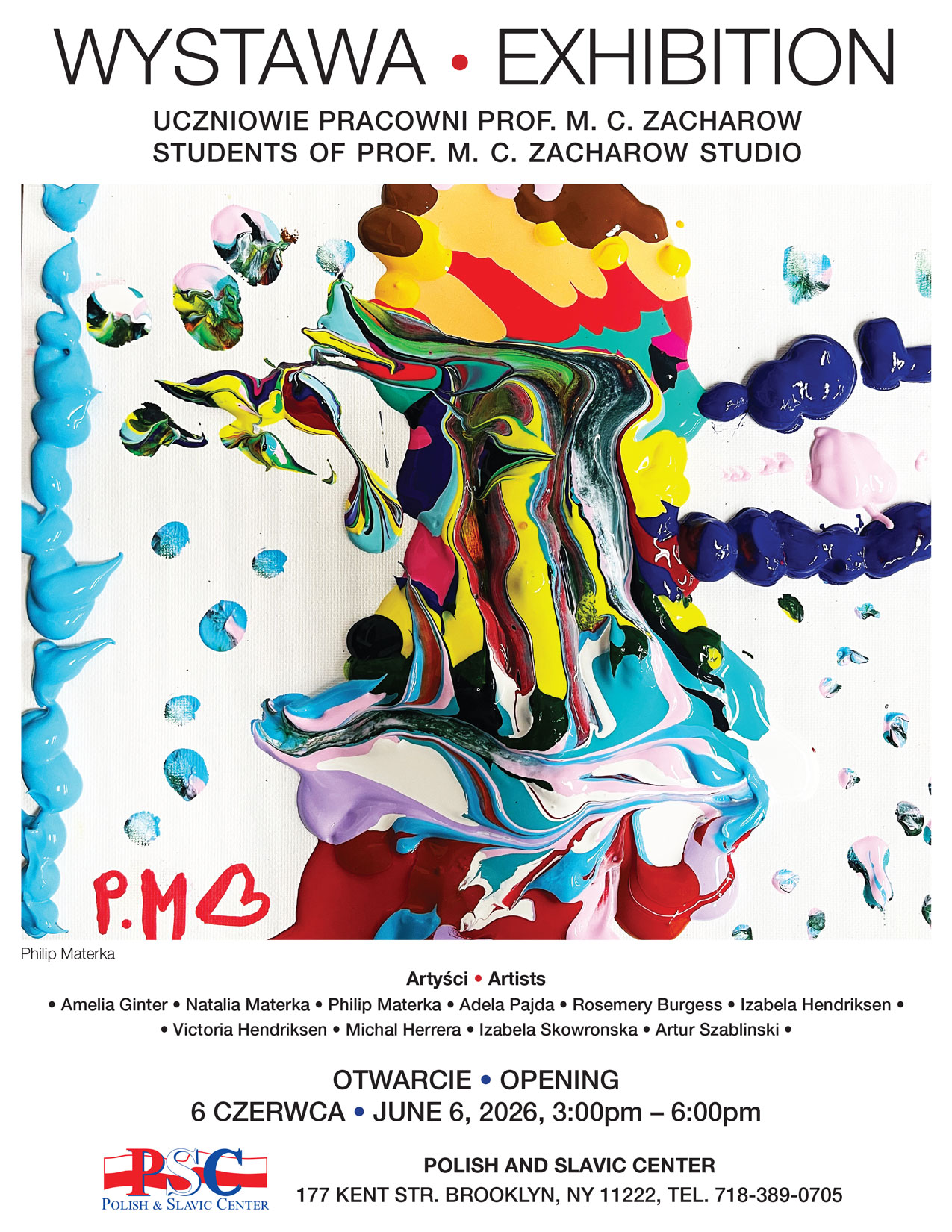 Wystawa Studentów Profesora M. C. Zacharowa