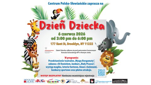 Dzień Dziecka – 6 czerwca, 2026, 3-6pm, 177 Kent St